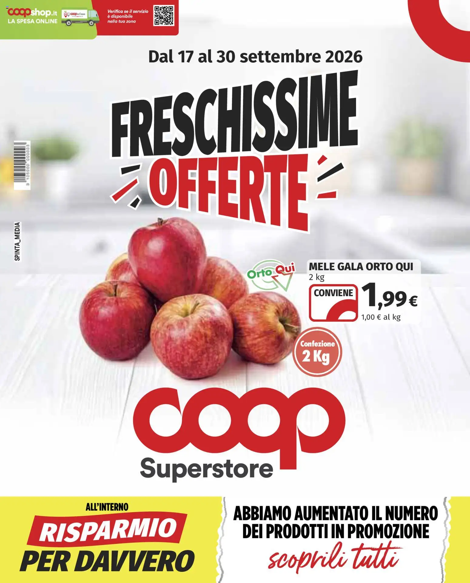 Volantino COOP del 17/09/2026 | Pagina: 1