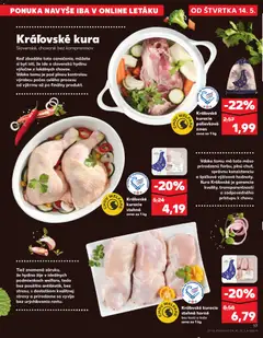 Kaufland leták platný od 14.05.2026 | Strana: 17 | Produkty: Kuracie stehná