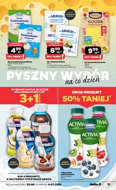Pogląd oferty "GOUDA SER ŻÓŁTY W PLASTRACH, Gouda ser żółty w plastrach" - ważna od 29.06.2026 | Strona: 11