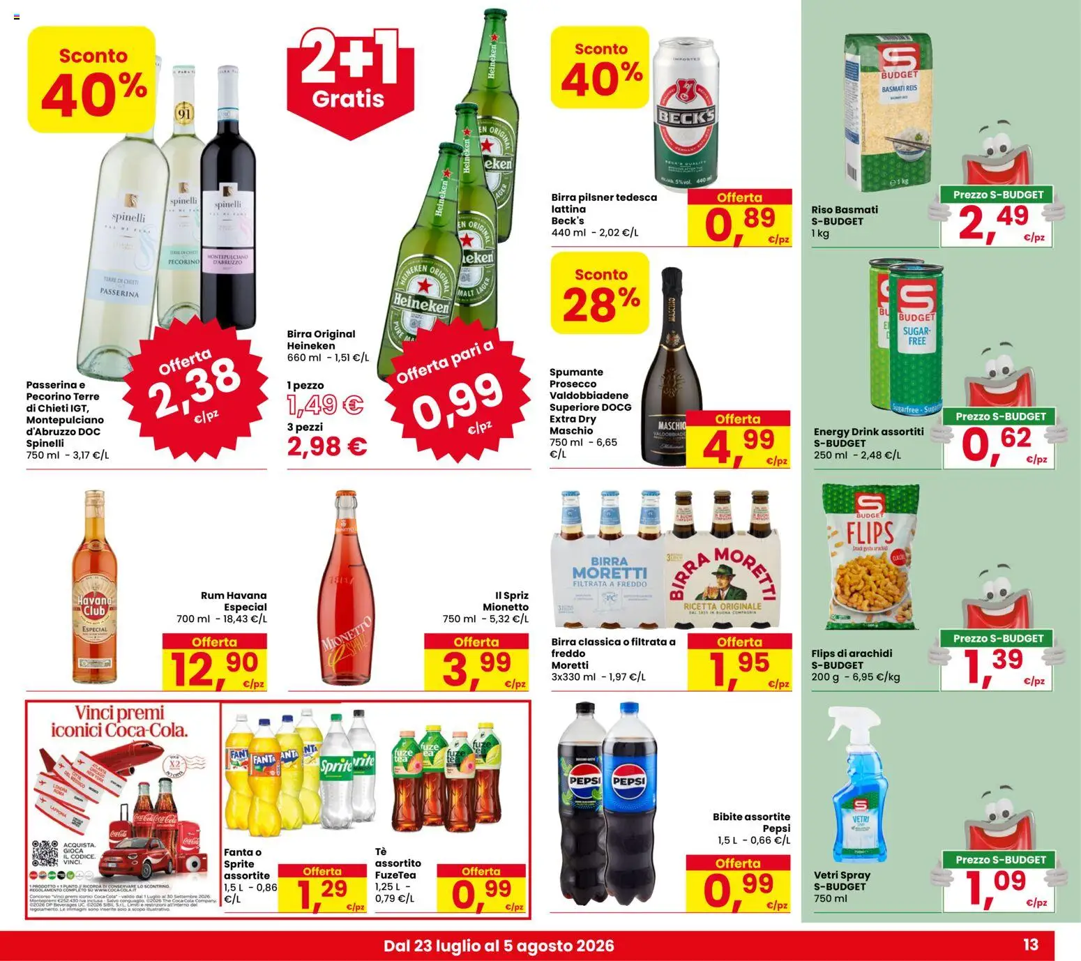 Volantino Eurospar del 23/07/2026 | Pagina: 13