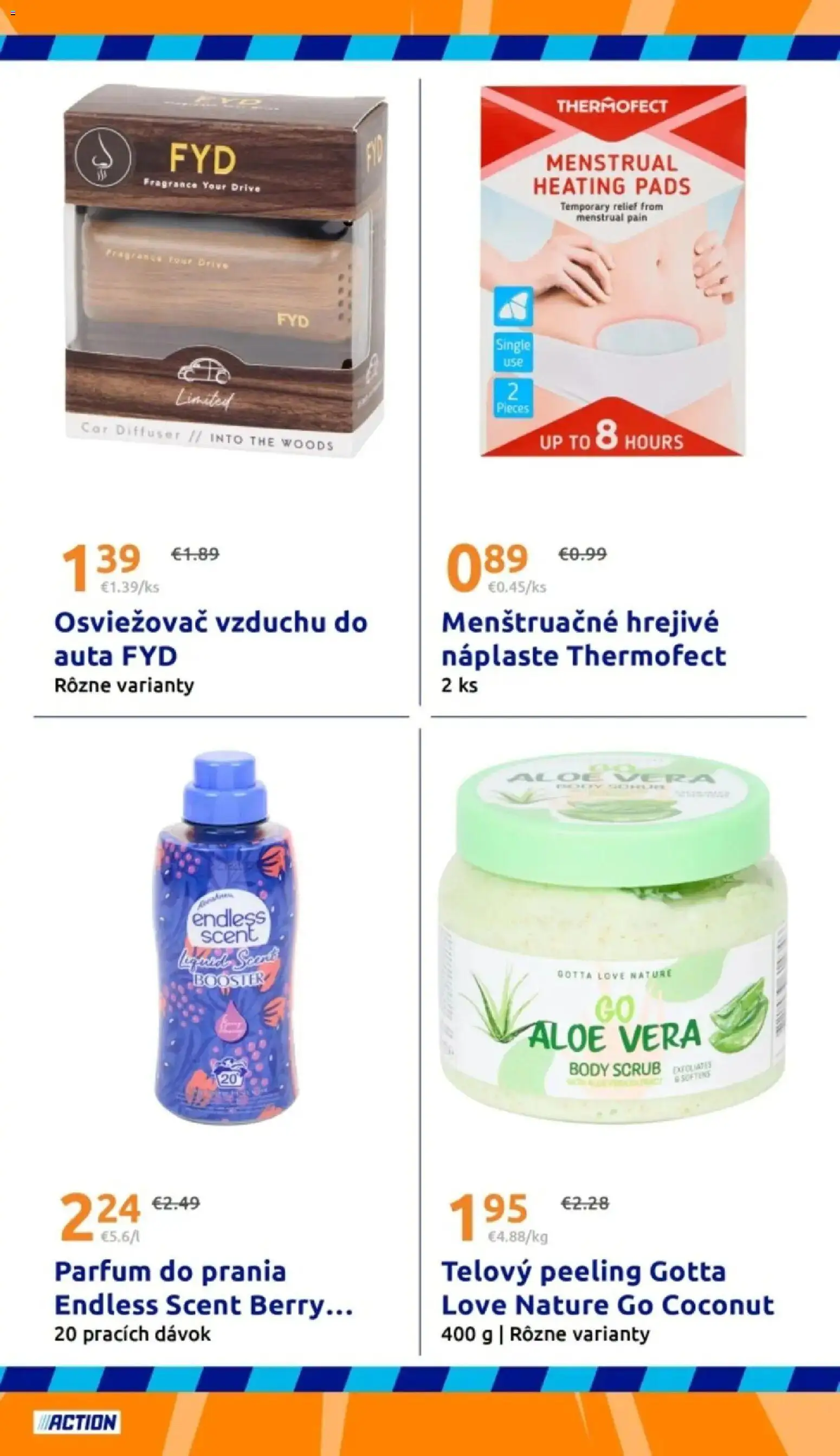 Nové Action akcie – leták je platný od 06.05.2026 | Strana: 28 | Produkty: Osviežovač vzduchu, Peeling