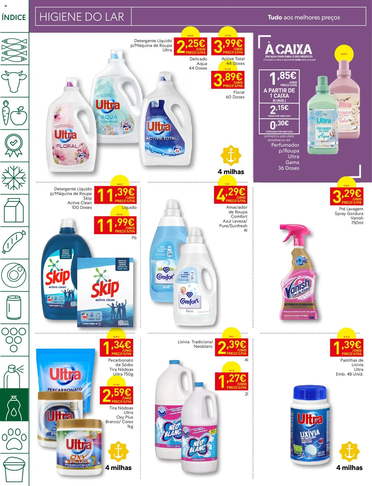 Recheio folheto Madeira │ válido de 22/09/2026 | Página: 34 | Produtos: Agua, Salsa, Amaciador de roupa, Detergente