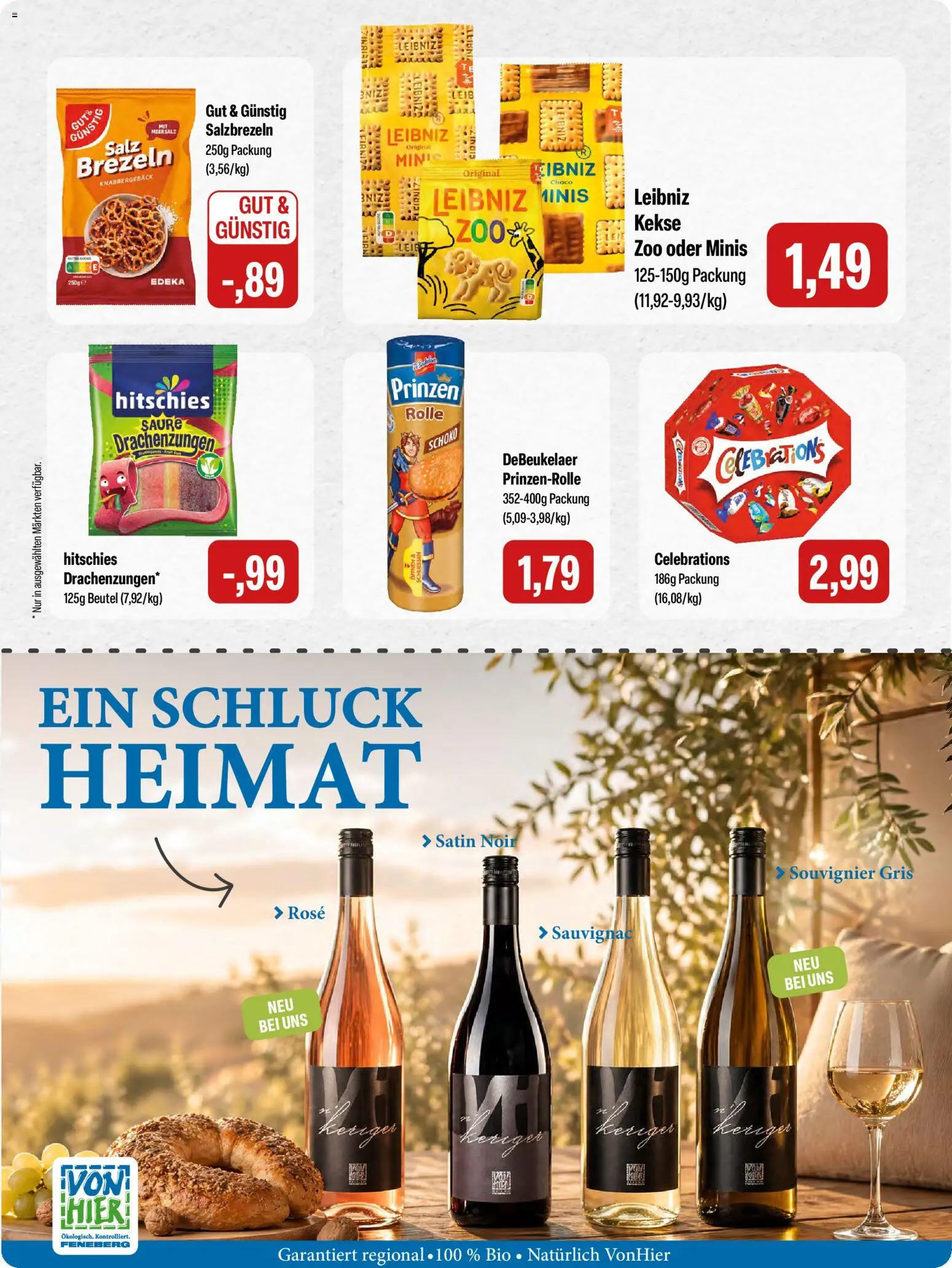 Feneberg Angebote – gültig ab 05.06.2026 | Seite: 14 | Produkte: Celebrations, Salz, Kekse