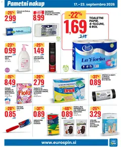 Eurospin katalog akcije – veljaven od 17.09.2026 | Stran: 9