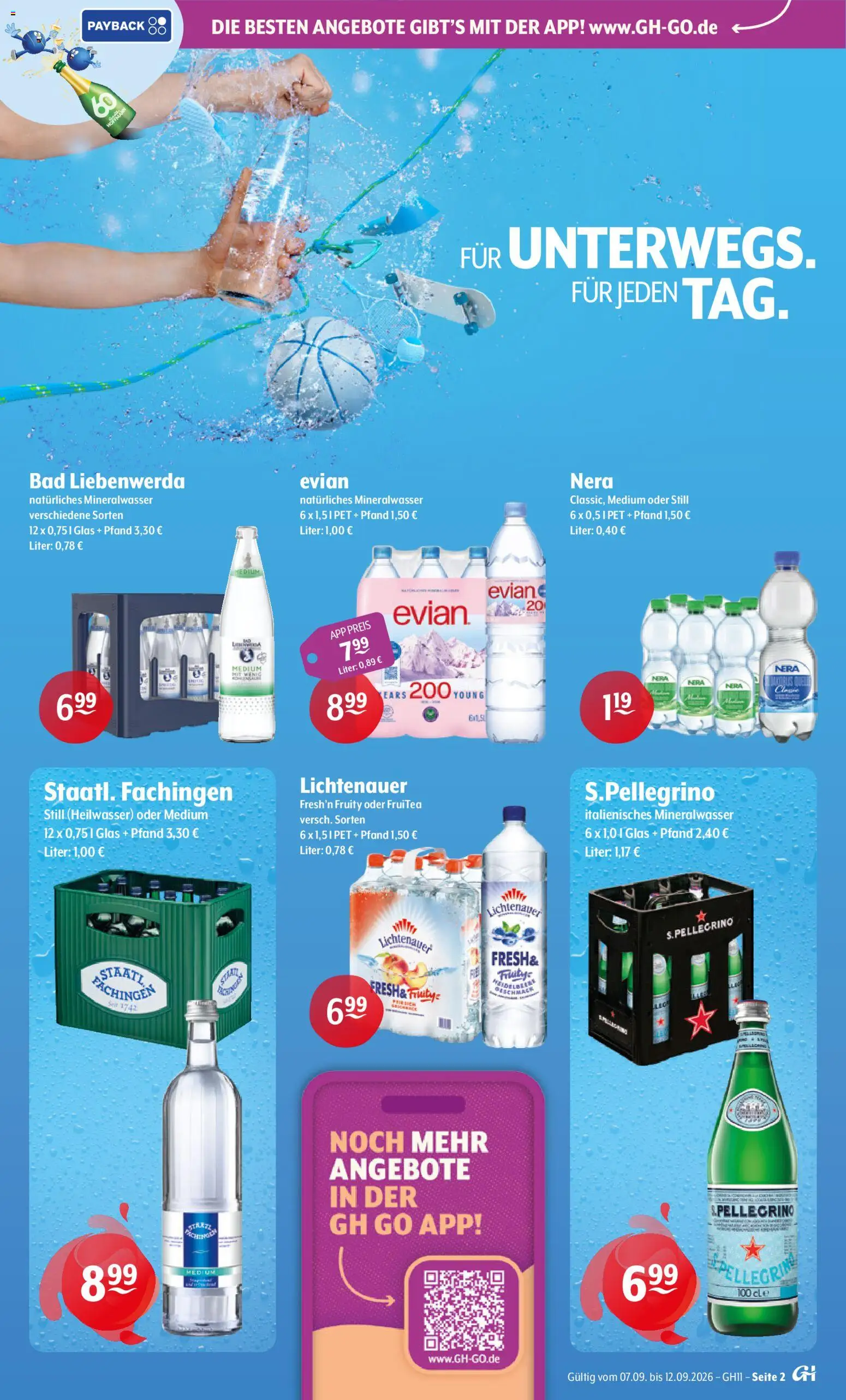 Getränke Hoffmann Prospekt – gültig ab 07.09.2026 | Seite: 2 | Produkte: Bad, Mineralwasser