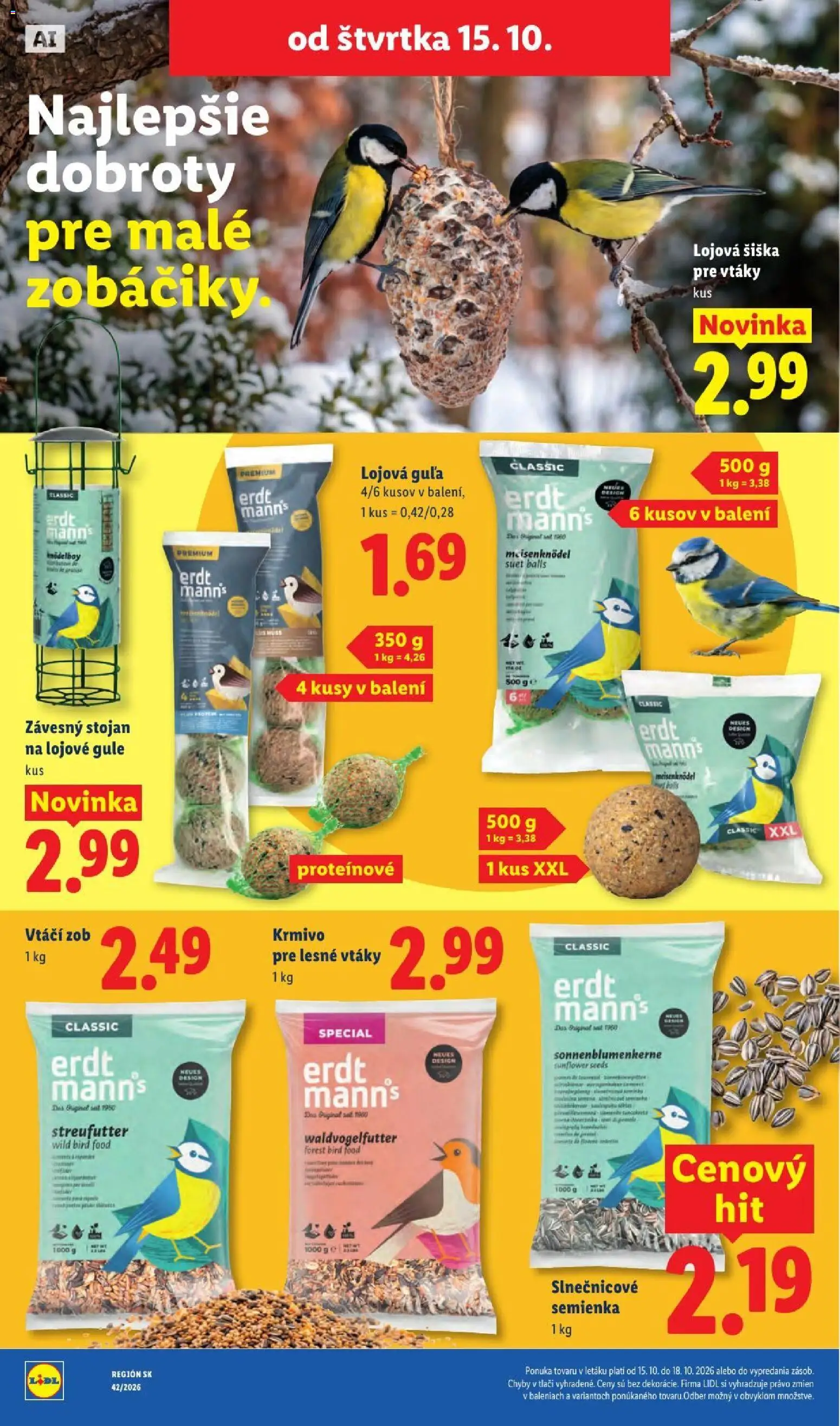 Nové Lidl akcie – leták je platný od 12.10.2026 | Strana: 109