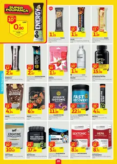 Pré-visualização Auchan folheto válido de 20/08/2026 | Página: 20 | Produtos: Avelãs, Granola, Lima, Bebida
