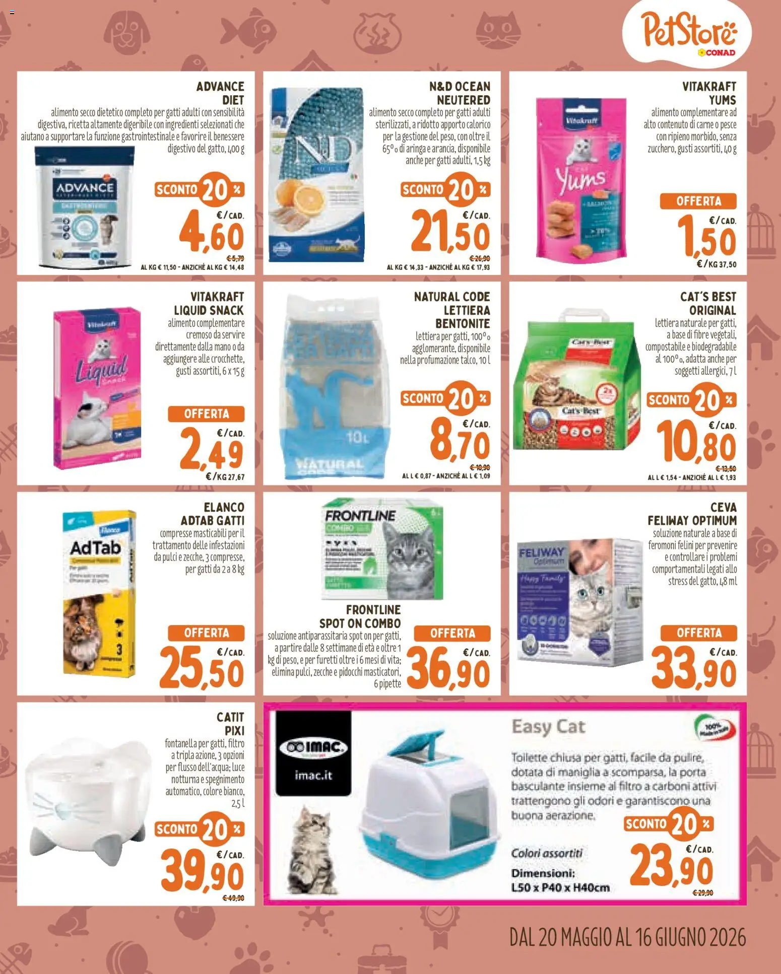 Volantino Conad del 20.05.2026 | Pagina: 5 | Prodotti: Pesce, Digestivo