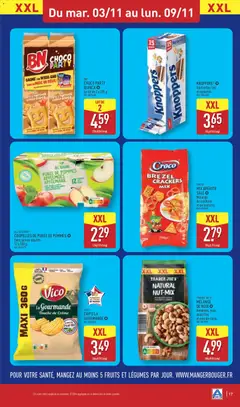Aldi - Prévisualisation de ALL SEASONS PURÉE DE POMMES APPELMOES APPELMARK, PURÉE DE POMMES APPELMOES APPELMARK Sans sucres ajoutés. 12 x 100 g. valide à partir de 03/11/2026 | Page: 21
