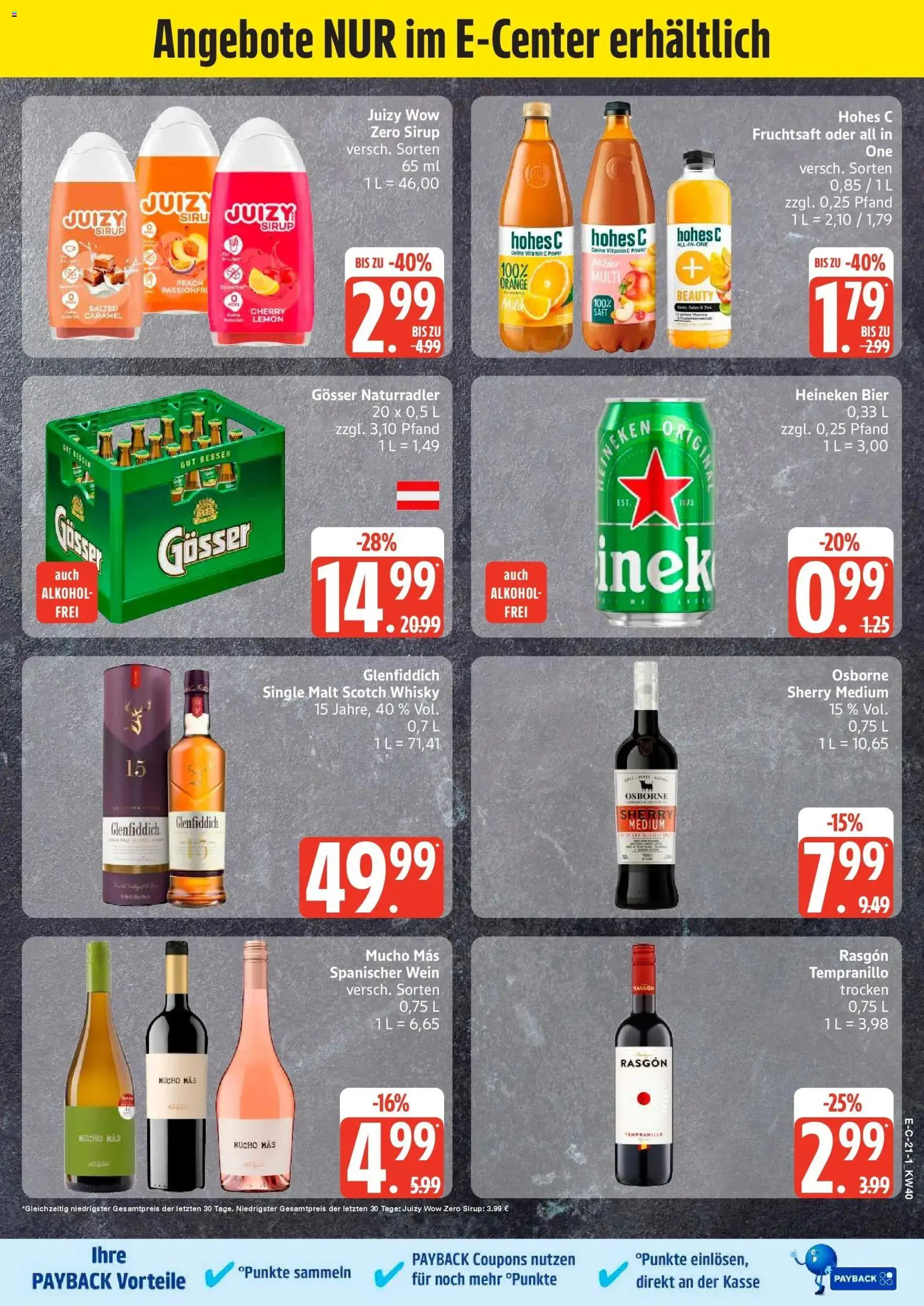 Marktkauf Prospekt Heide (ab 28.09.2026) » Angebote online | Seite: 26 | Produkte: Osborne, Bier, Alkohol, Fruchtsaft