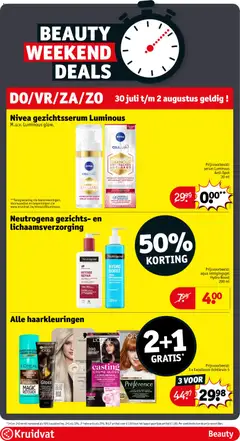 Kruidvat folder week 31 - Voorbeeld van een folder van Kruidvat, geldig van 27/07/2026 | Pagina: 46 | Producten: La, Gel, Haarmasker, Crème
