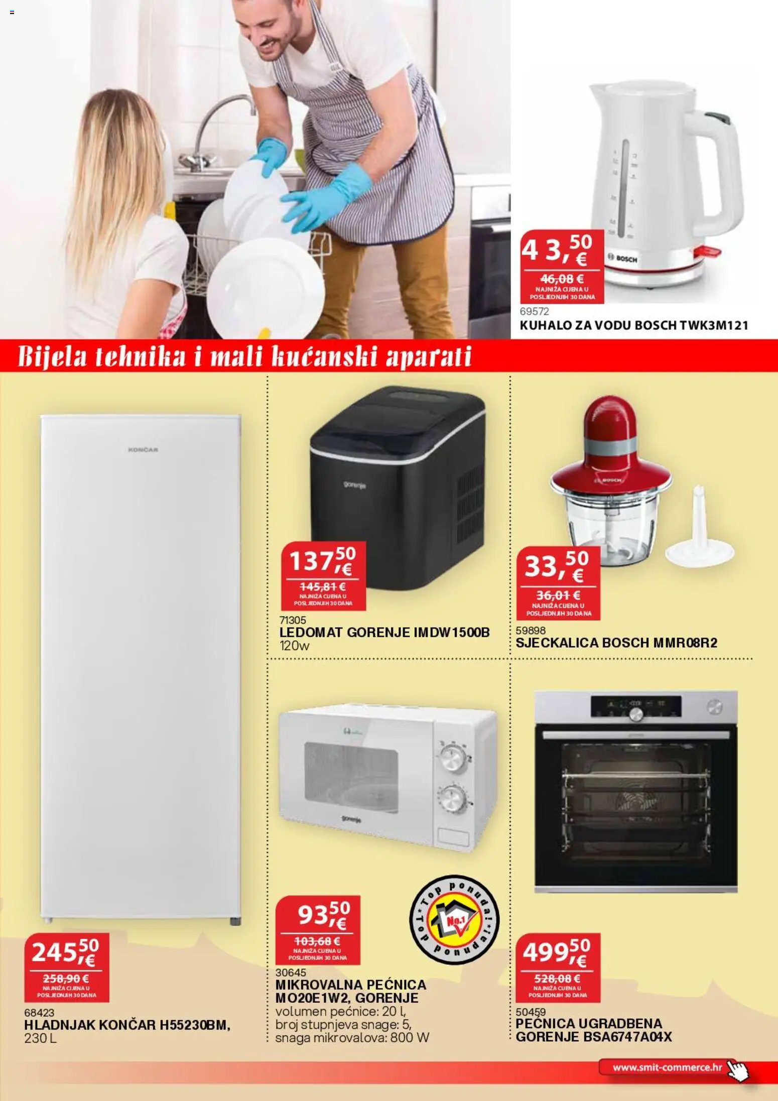 Smit Commerce katalog | vrijedi od 15.06.2026 | Stranica: 9 | Proizvodi: Kuhalo za vodu, Sjeckalica, Pećnica, Mikrovalna pećnica