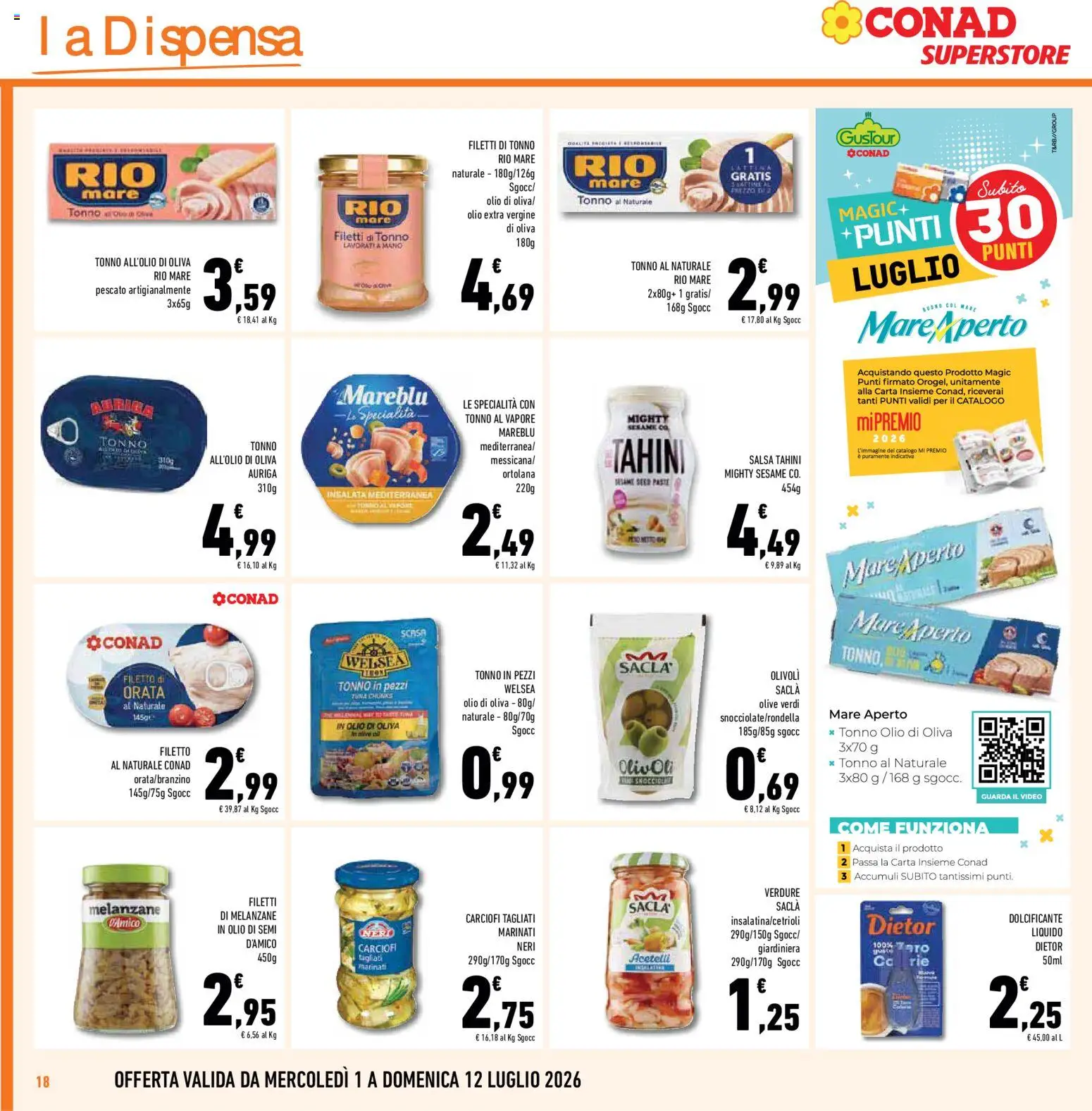 Volantino Conad del 01/07/2026 | Pagina: 18