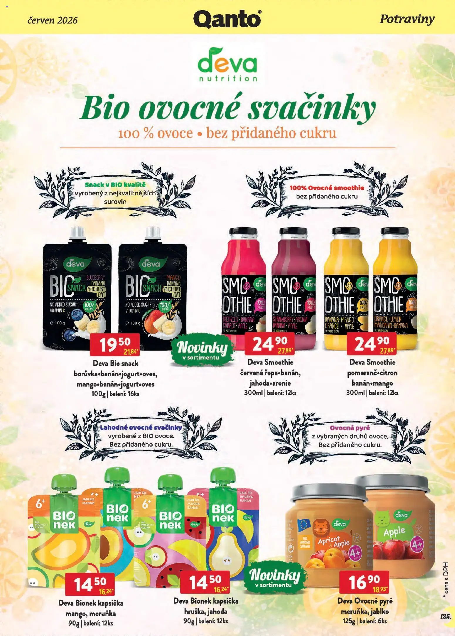 Astur & Qanto leták - Velkoobchod 06/2026 od 01.06.2026 | Strana: 135 | Produkty: Vitamin c, Mango, Apple, Potraviny