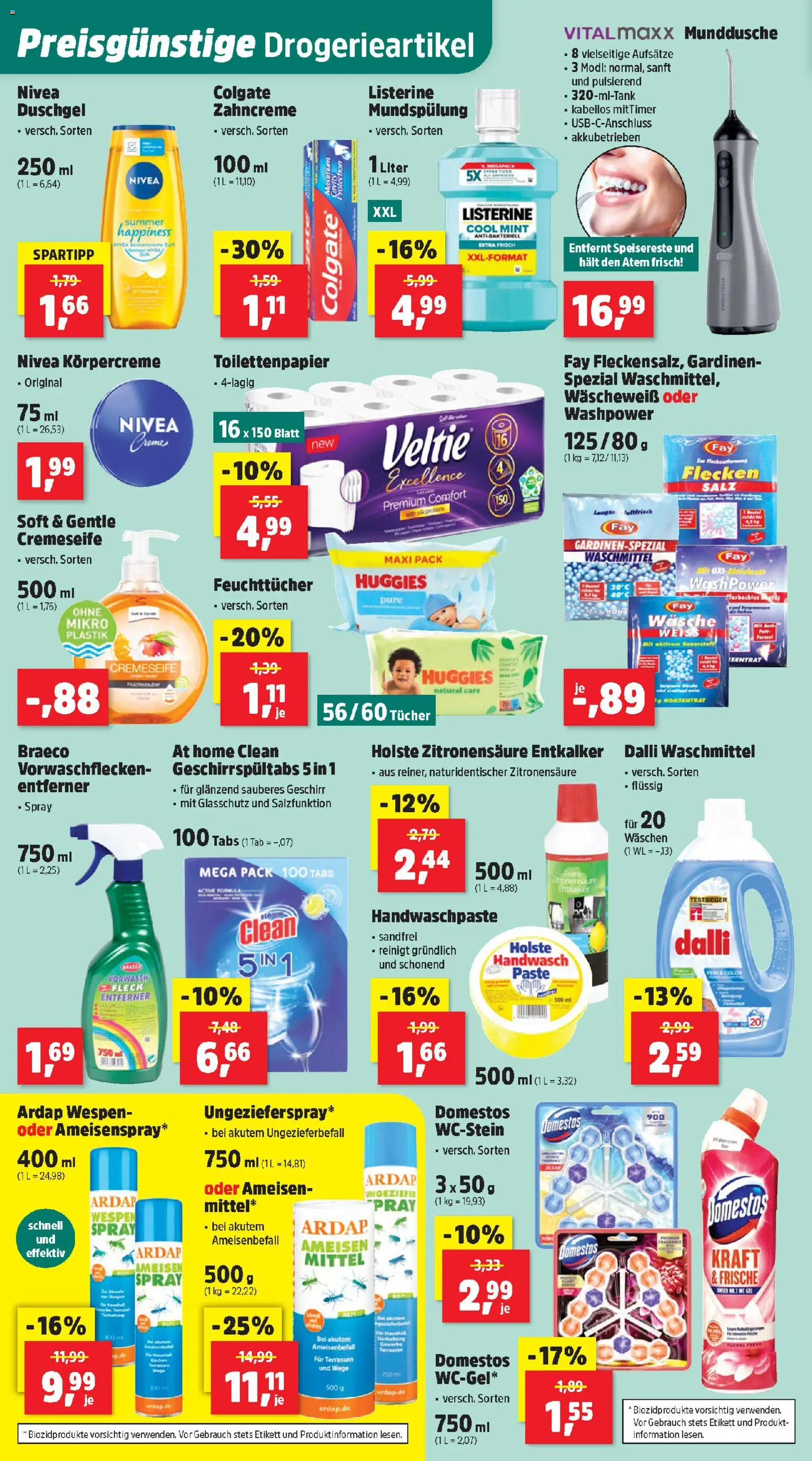 Thomas Philipps Flugblatt gültig ab 06.07.2026 | Seite: 12 | Produkte: Salz, Körpercreme, Duschgel, Waschmittel