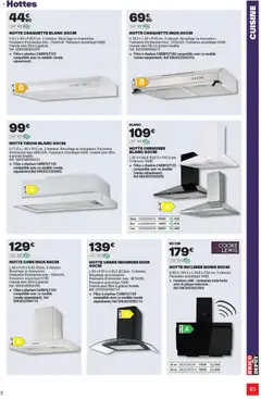 Brico Dépôt - Prévisualisation de Brico Dépôt catalogue Automne valide à partir de 17/09/2026 | Page: 83 | Produits: Filtre, Casquette