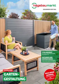 Hagebau Gartengestaltungsortiment ab 02.03.2026 gültig
