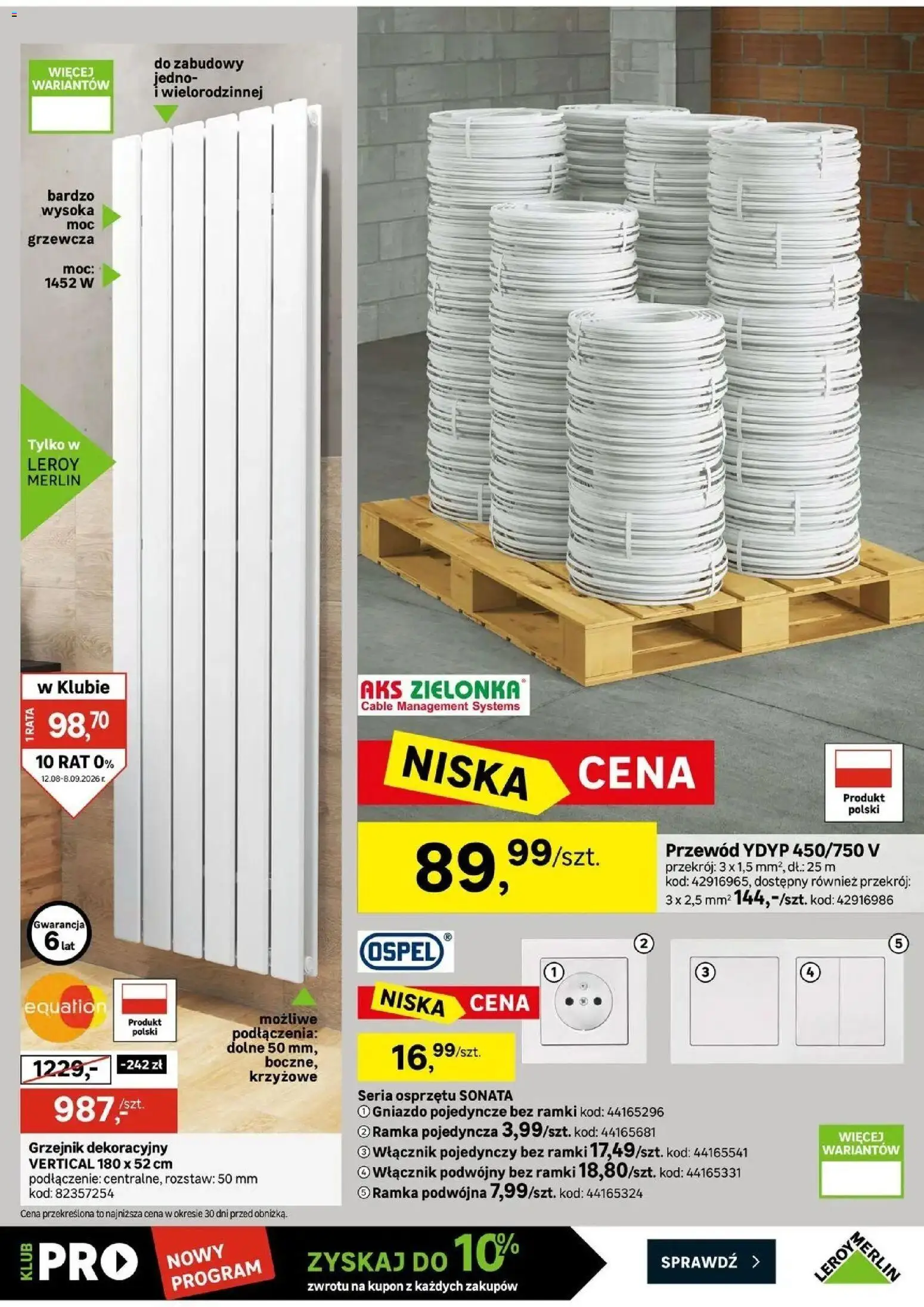 Leroy Merlin gazetka od (12.08.2026 - 08.09.2026) | Strona: 33 | Produkty: Ramka