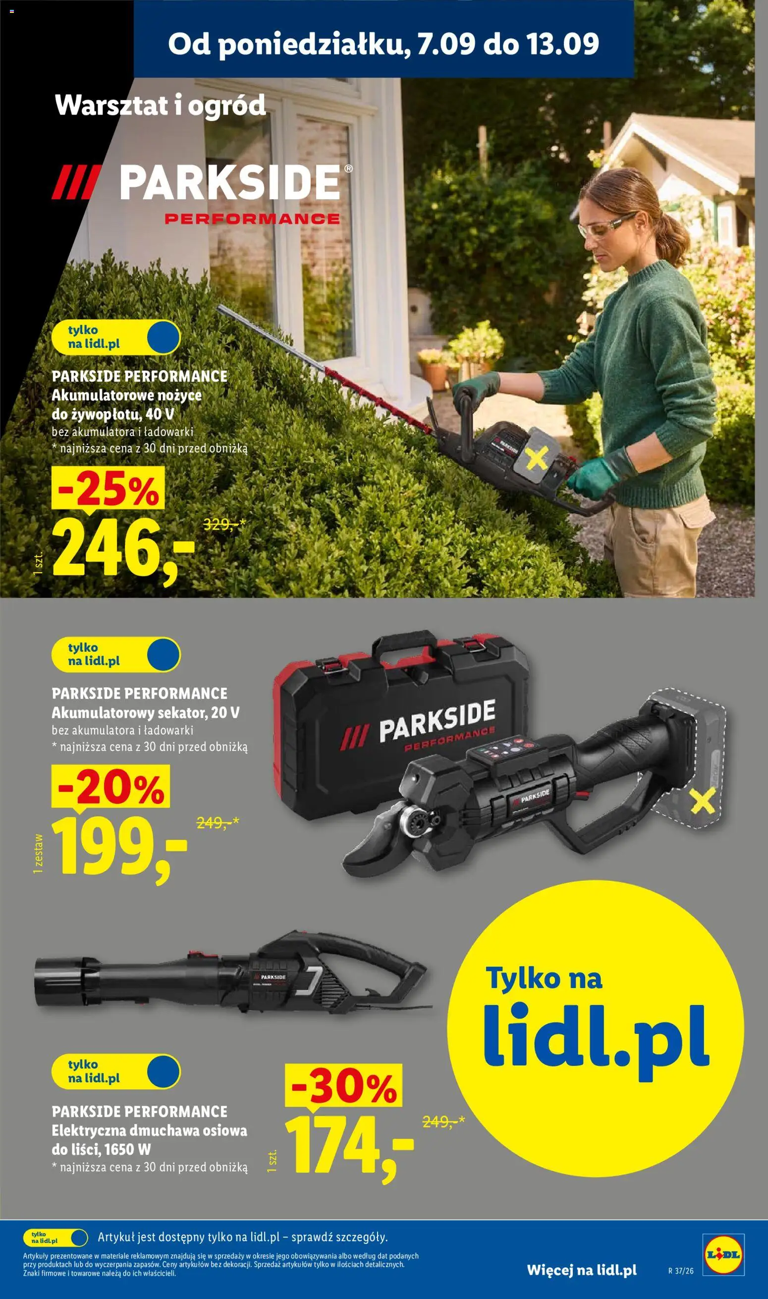 Lidl Polsko katalog od 07.09.2026 | Strana: 11 | Produkty: Parkside