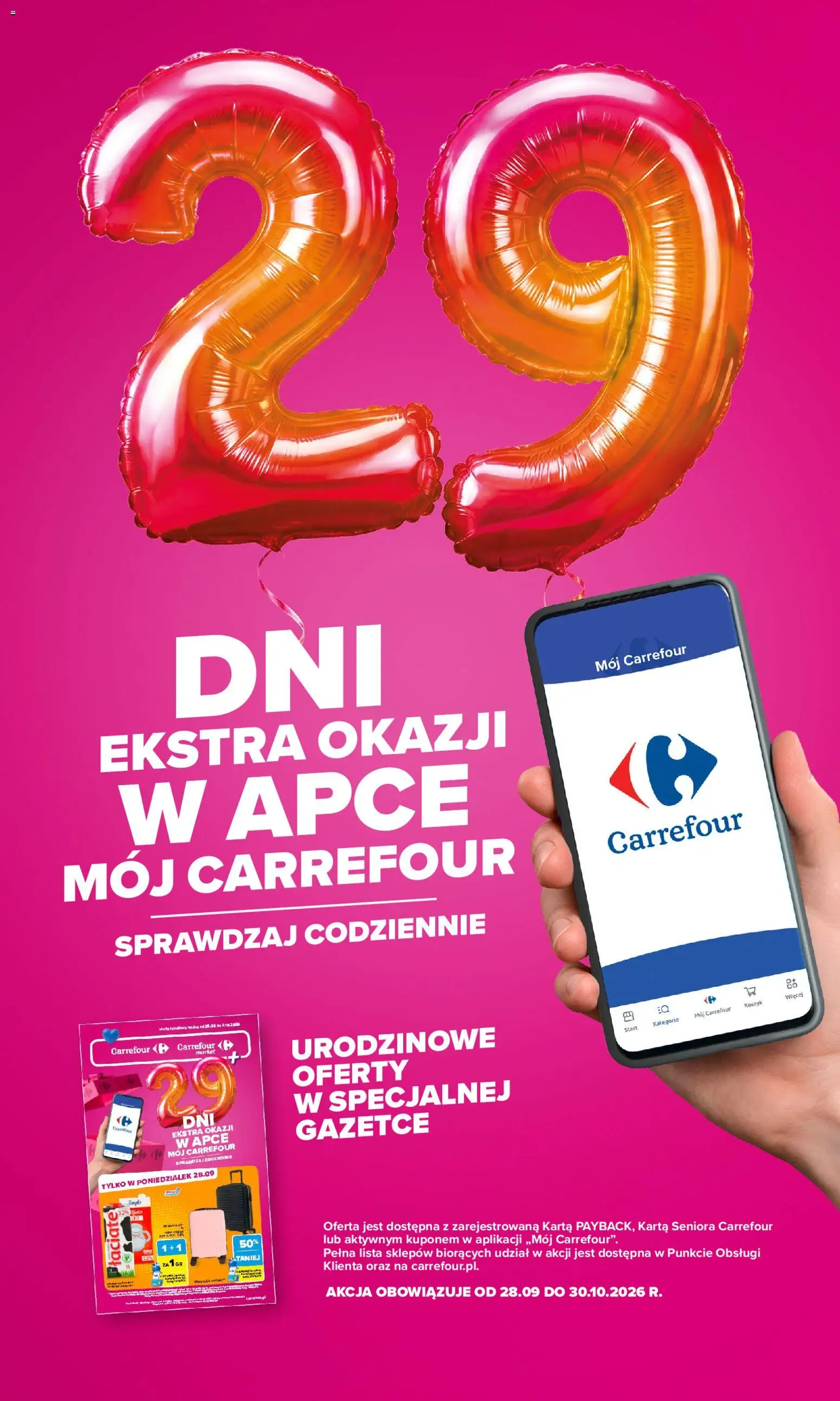 Carrefour gazetka - Weź to na świeżo od 28.09.2026 | Strona: 9 | Produkty: Karta