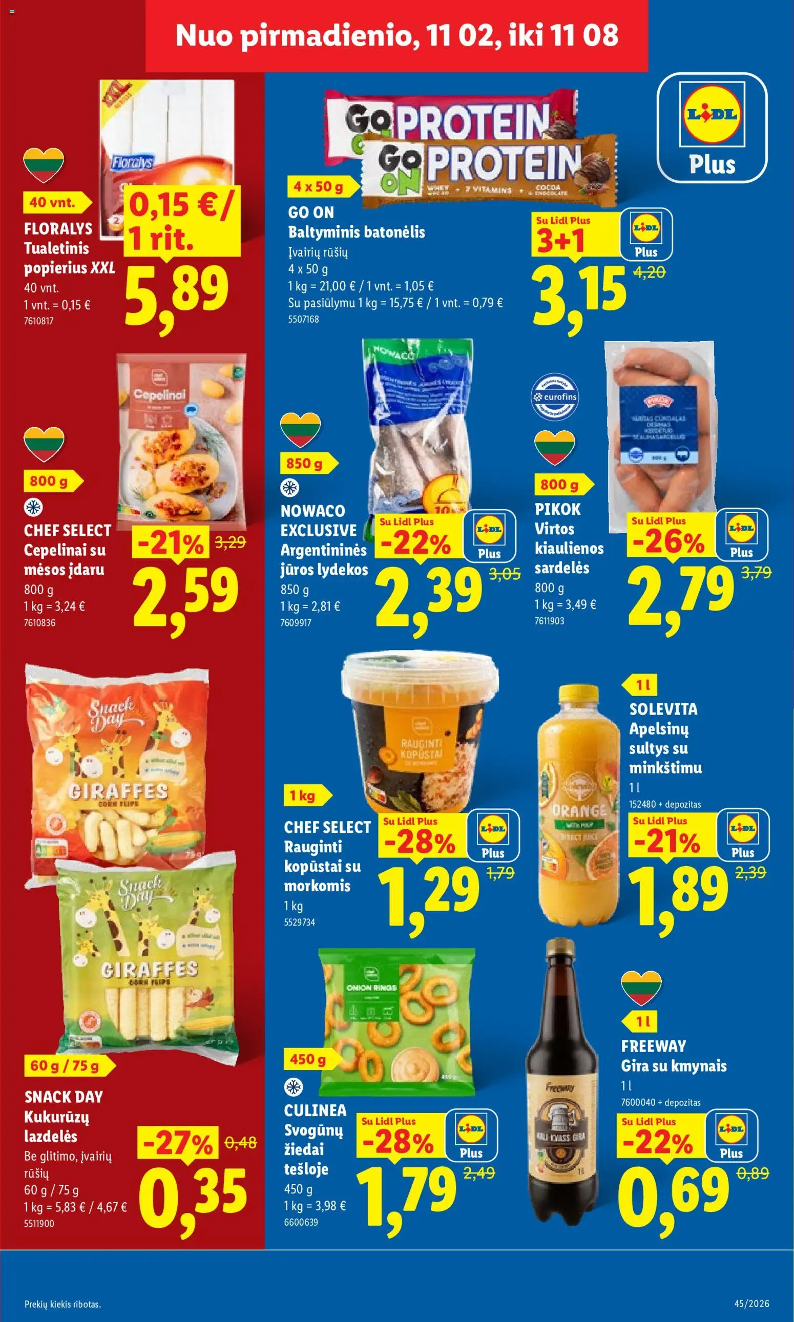 LIDL akcijos nuo 2026.11.02 | Puslapis: 3