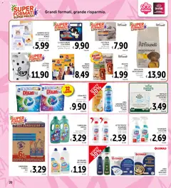 Anteprima del volantino Spazio Conad volantino valido a partire dal 30.04.2026 | Pagina: 20 | Prodotti: Pollo, Salmone, Piastrine antizanzare, Lavastoviglie