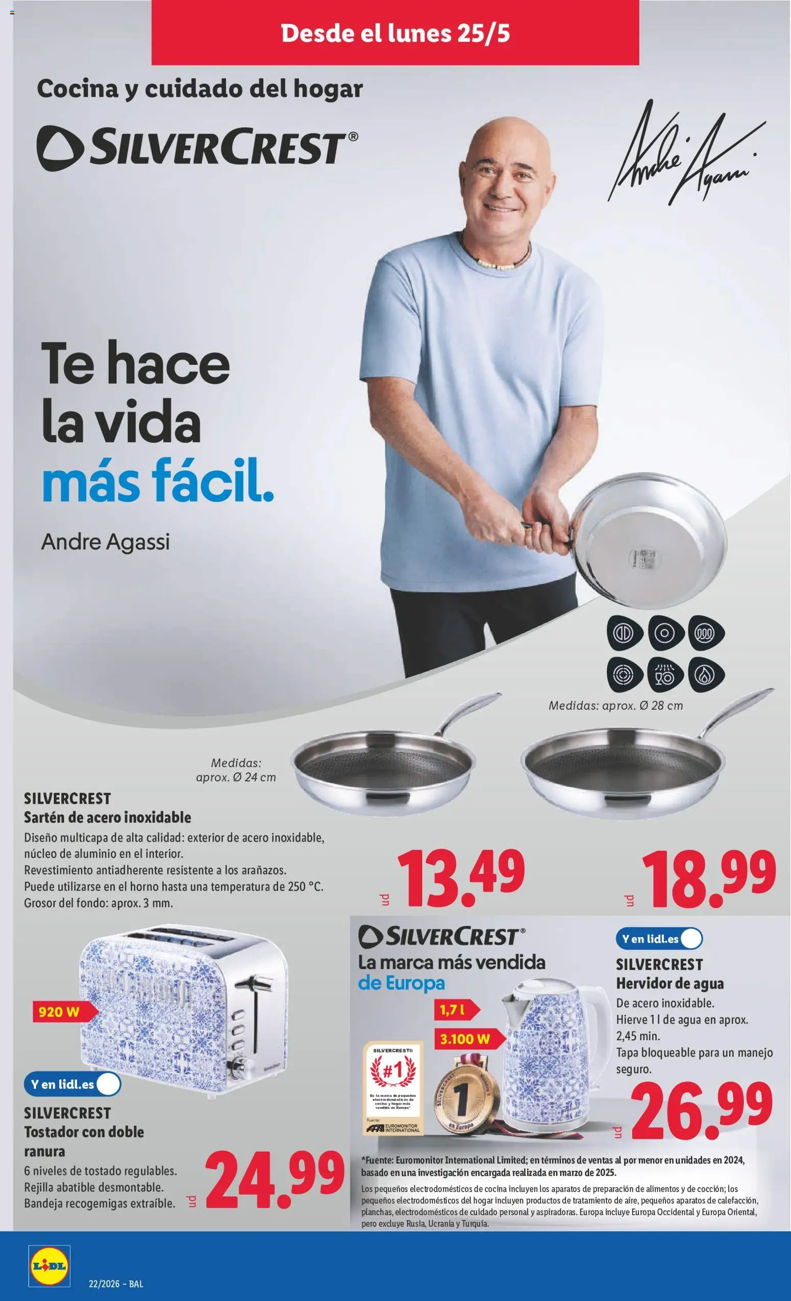 Lidl folleto de bazar │ válido desde el 25.05.2026 | Página: 6 | Productos: El horno, Pan, Cocina, Bandeja