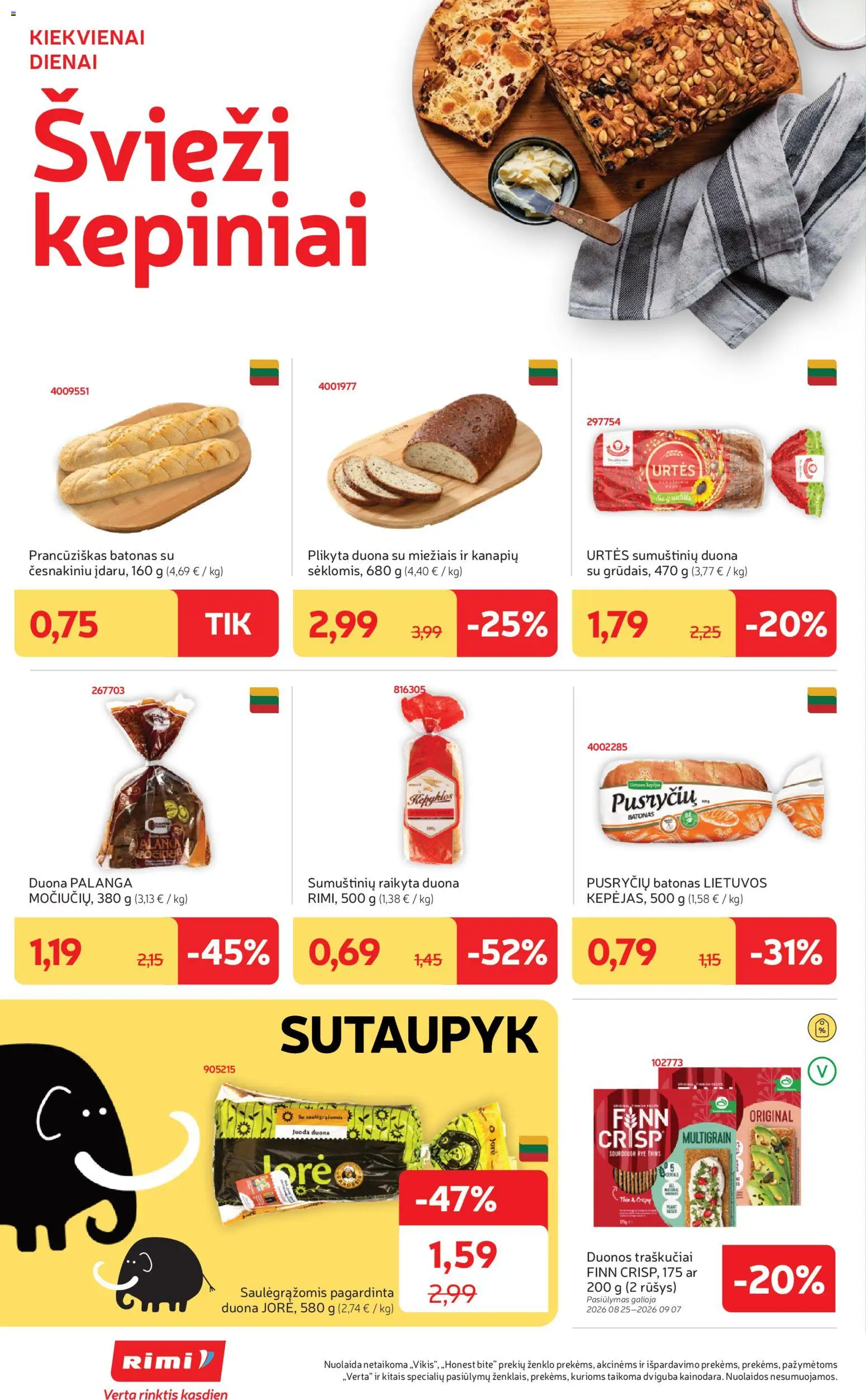Rimi akcijos nuo 2026.08.25 | Puslapis: 10