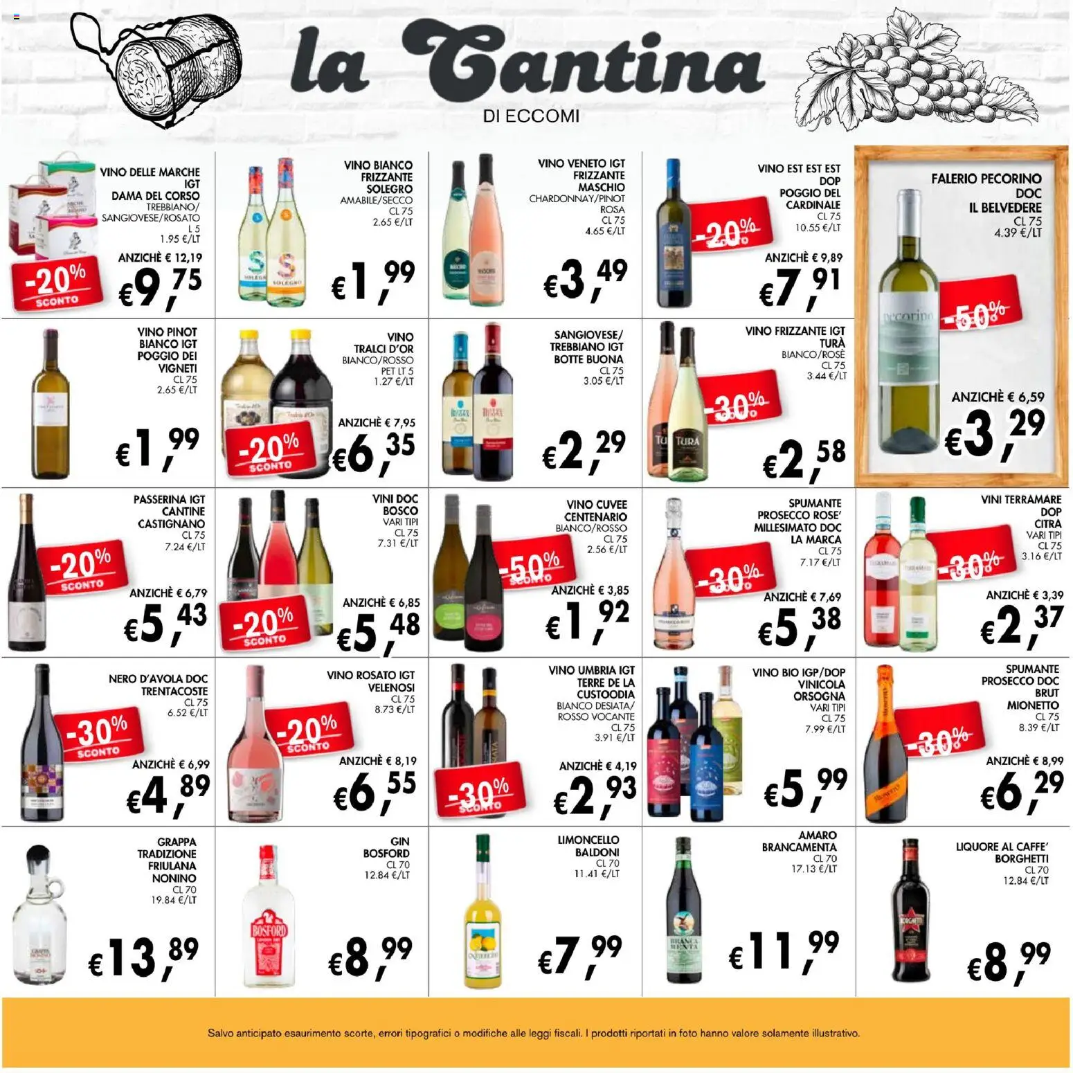 Volantino Coal del 18/06/2026 | Pagina: 21 | Prodotti: Spumante, Limoncello, Grappa, Vino bianco