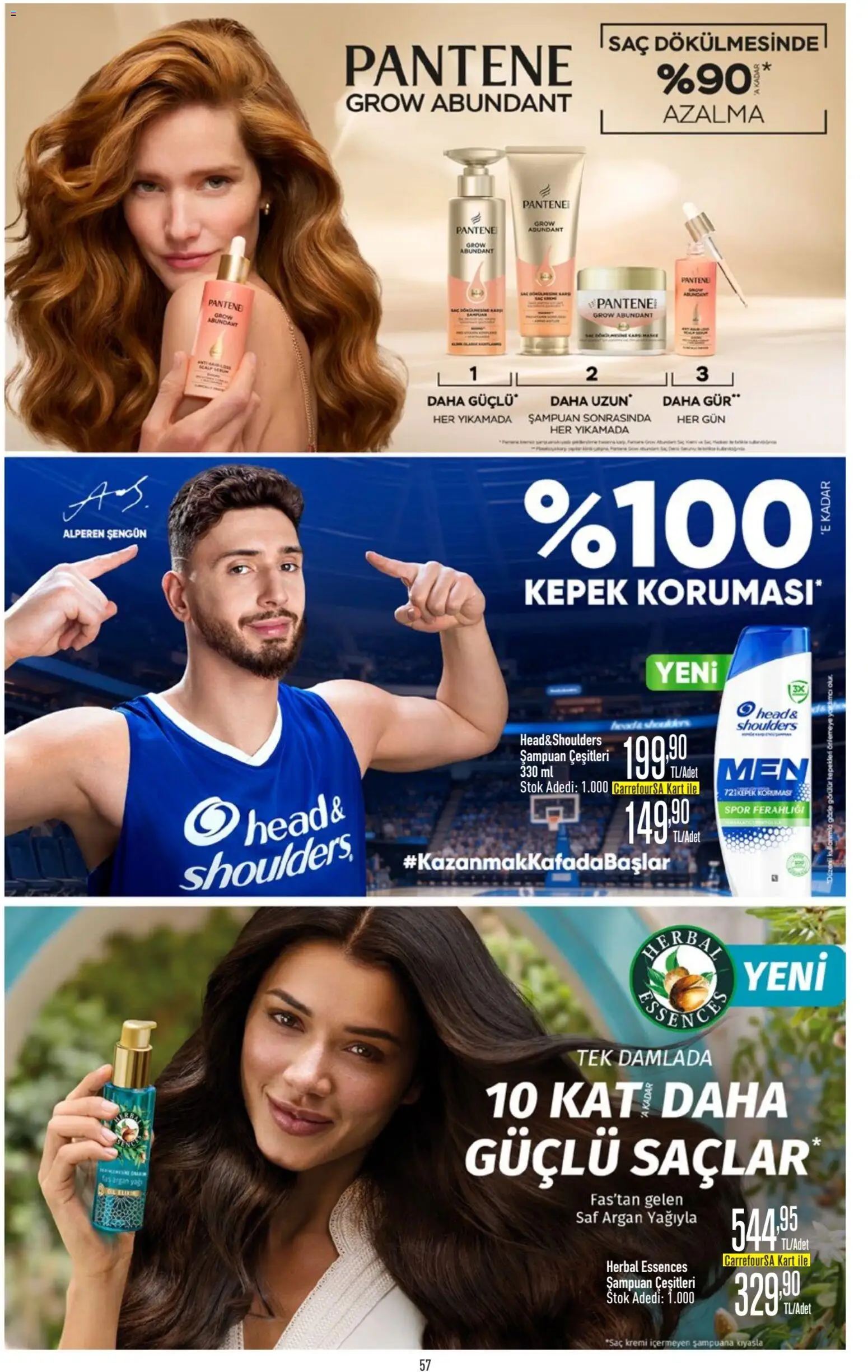 CarrefourSA Katalog - 18.05.2026 tarihinden itibaren geçerlidir | Sayfa: 57 | Ürünler: Şampuan