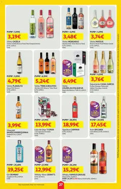Pré-visualização Auchan folheto válido de 16/07/2026 | Página: 27 | Produtos: Copos, Espumante, Chocolate, Vinho