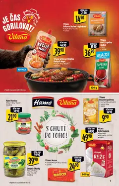 Náhled letáku Vitana Masox, Masox od 01.07.2026 | Strana: 7 | Produkty: Kečup, Koření, Paprika, Okurky Znojmia