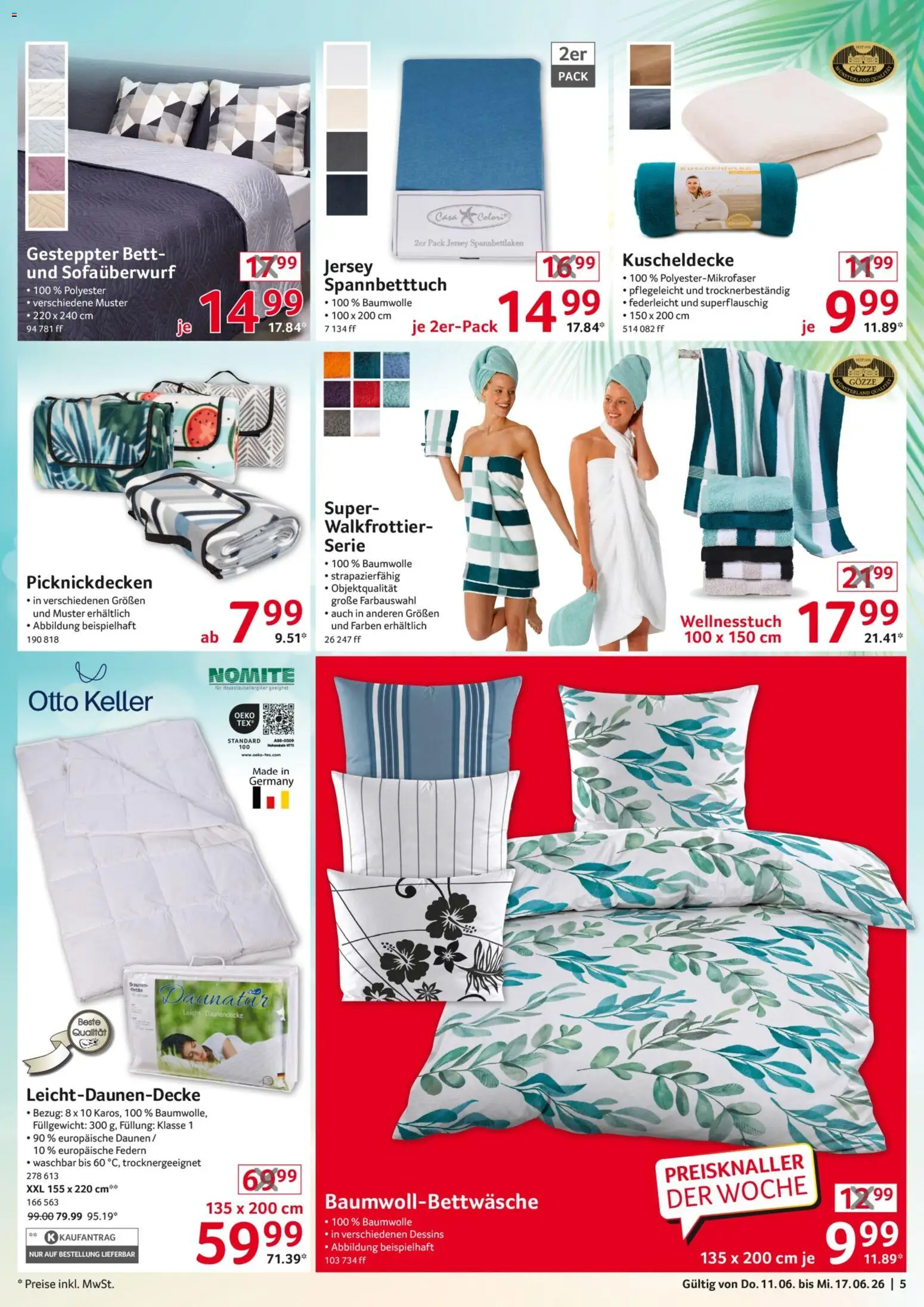 Selgros Non Food – gültig ab 11.06.2026 | Seite: 5 | Produkte: Bett