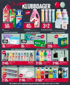 Forhåndsvisning av Europris kundeavis gyldig fra 31/08/2026 | Side: 2 | Produkter: Bakepapir, Zalo, WC rens, Luftfrisker