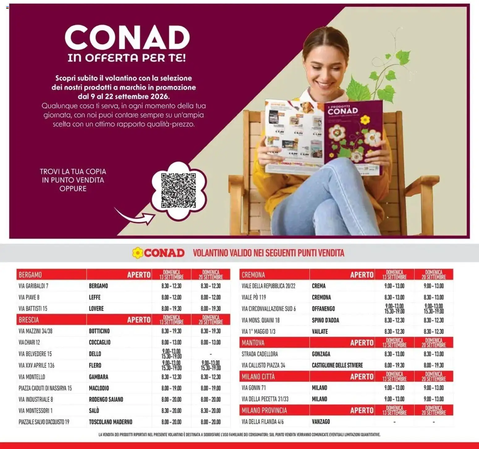 Volantino Conad dal 09/09/2026 > Anteprima | Pagina: 35
