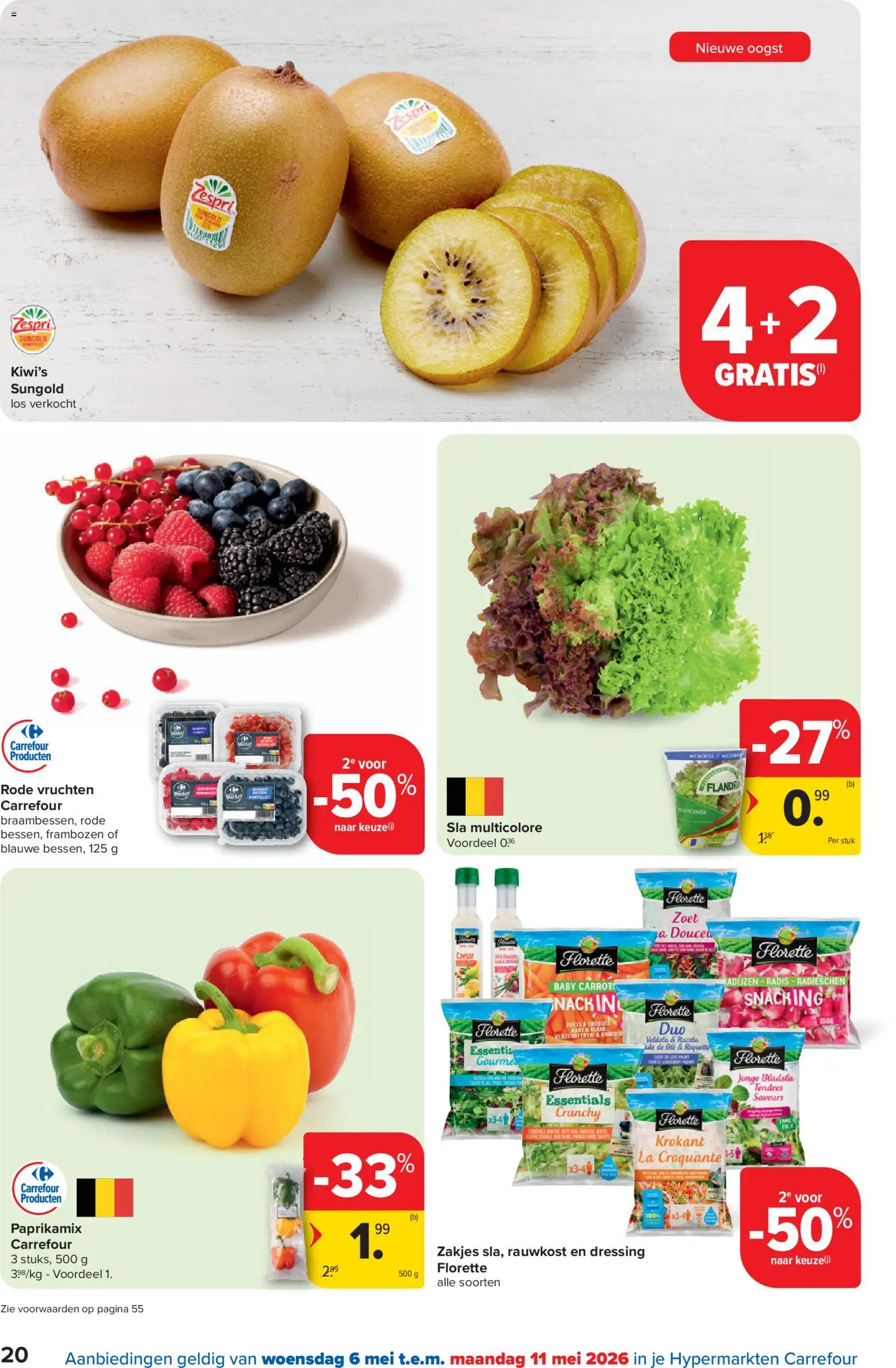 {H1} | Pagina: 20 | Producten: Kapszulás kávé, Kiwi's, Sla, Rucola
