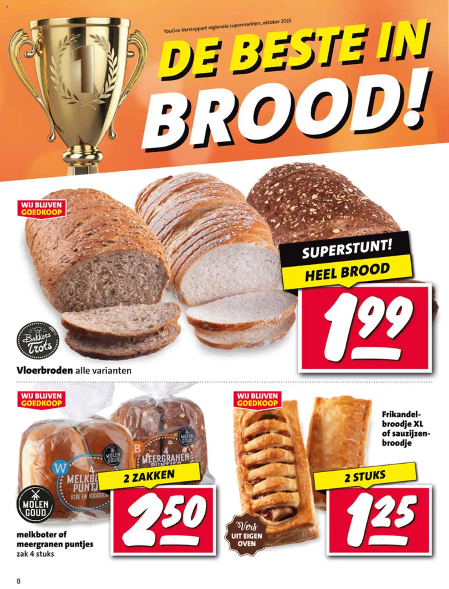 {H1} | Pagina: 8 | Producten: Brood, Zak, Oven, Broodje