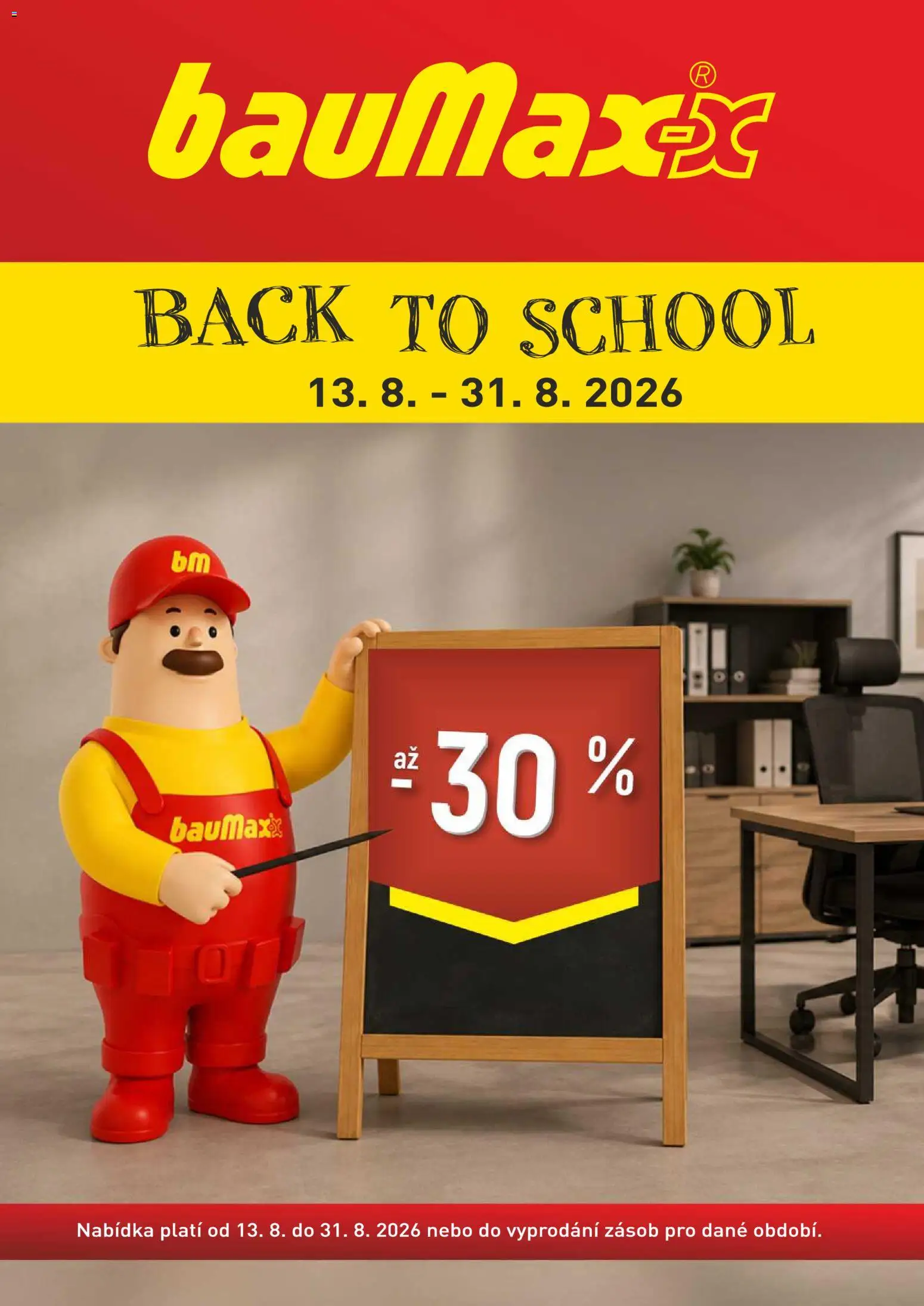 BAUMAX leták - Back to school od 13.08.2026 | Strana: 1