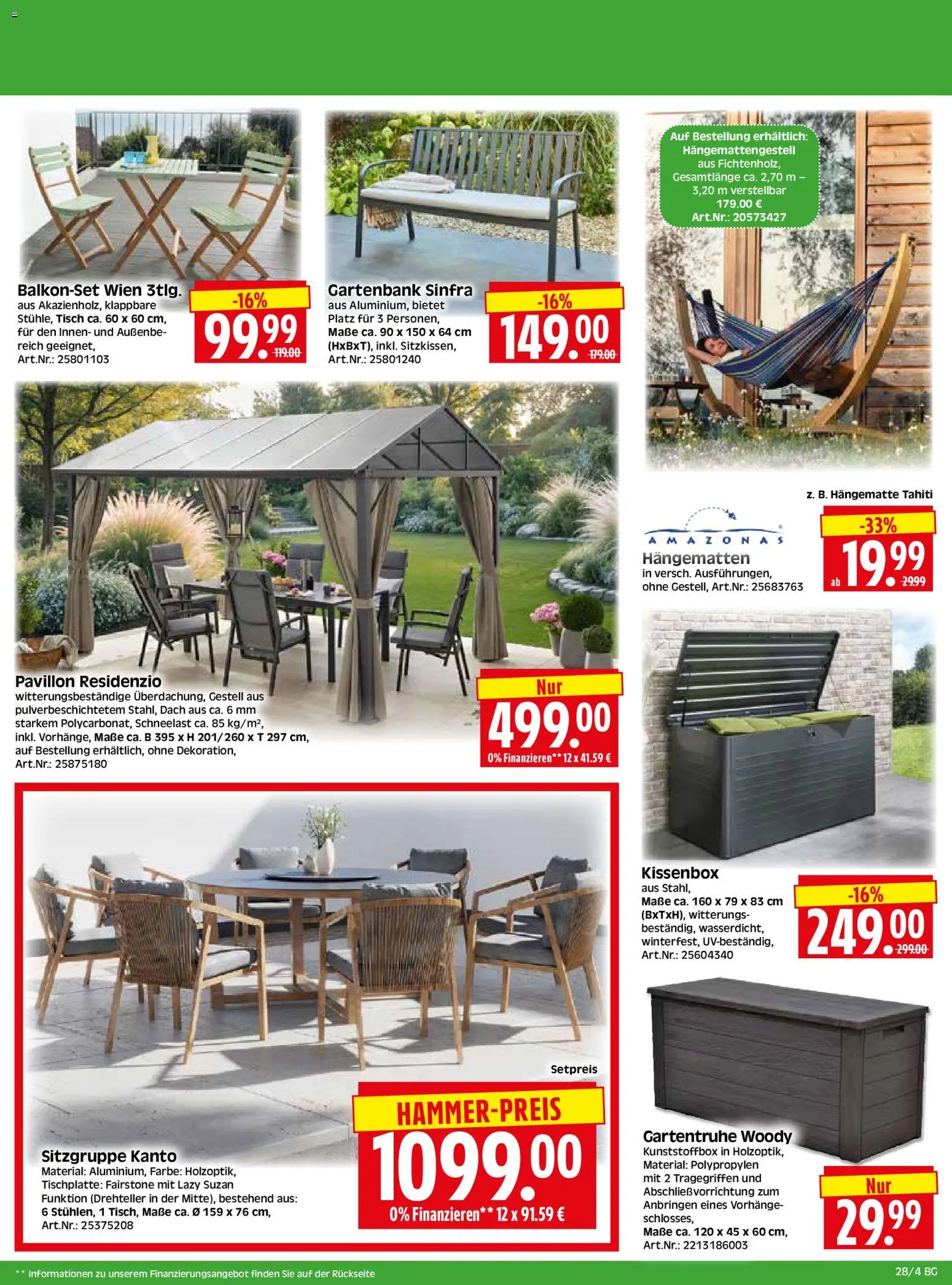 HERKULES Bau & Garten – gültig ab 06.07.2026 | Seite: 4 | Produkte: Tisch