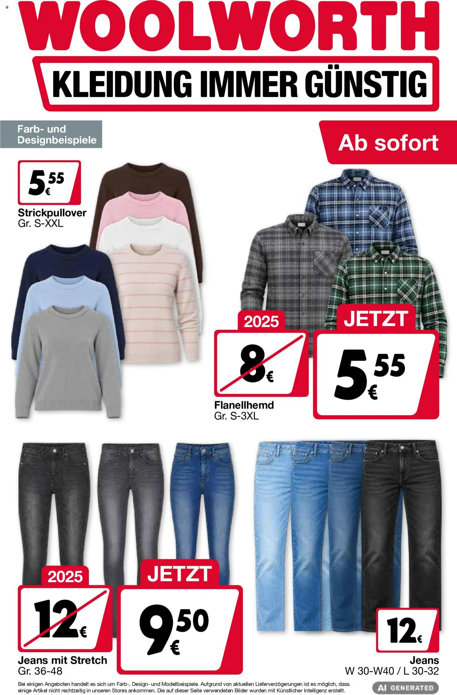 Woolworth Flugblatt gültig ab 15.10.2026 | Seite: 1 | Produkte: Jeans