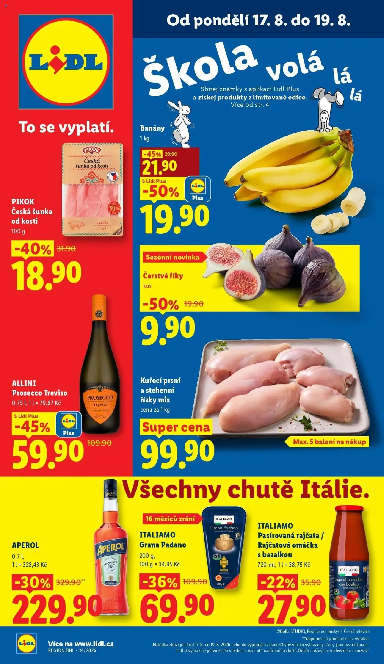 Lidl leták od 17.08.2026 - Nový akční leták | Strana: 1