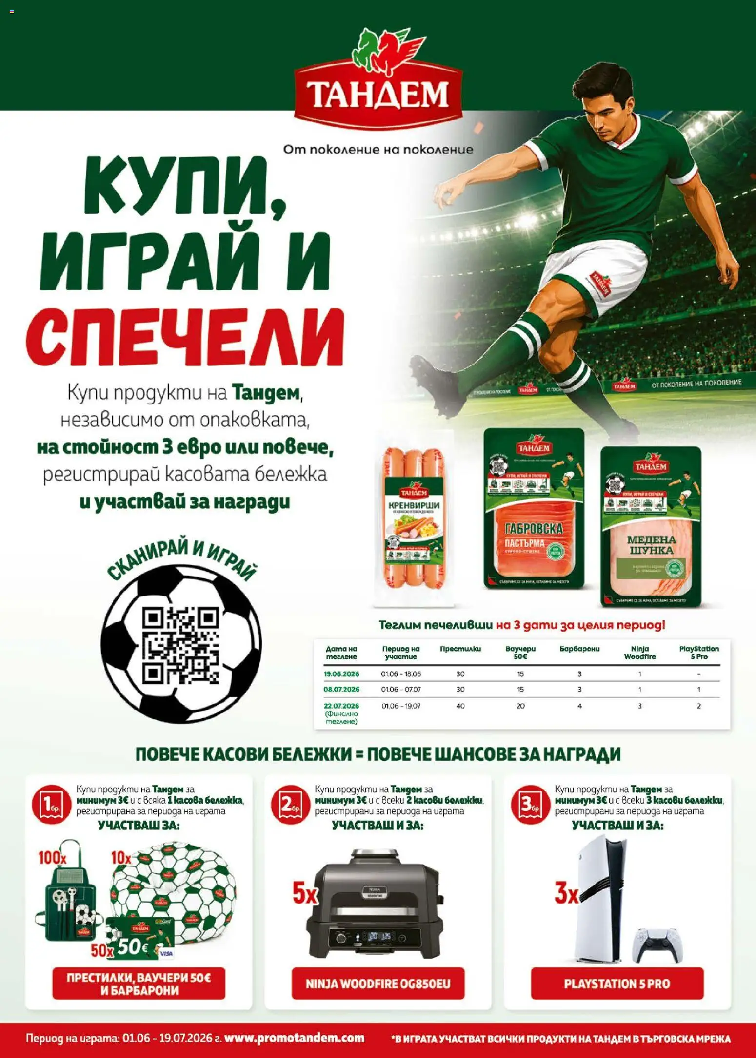 {H1} | Страница: 50 | Продукти: Шунка, Мрежа, Кренвирши