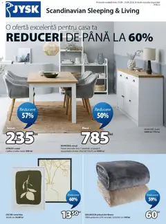Ofertele JYSK valabile de la 25.08.2026