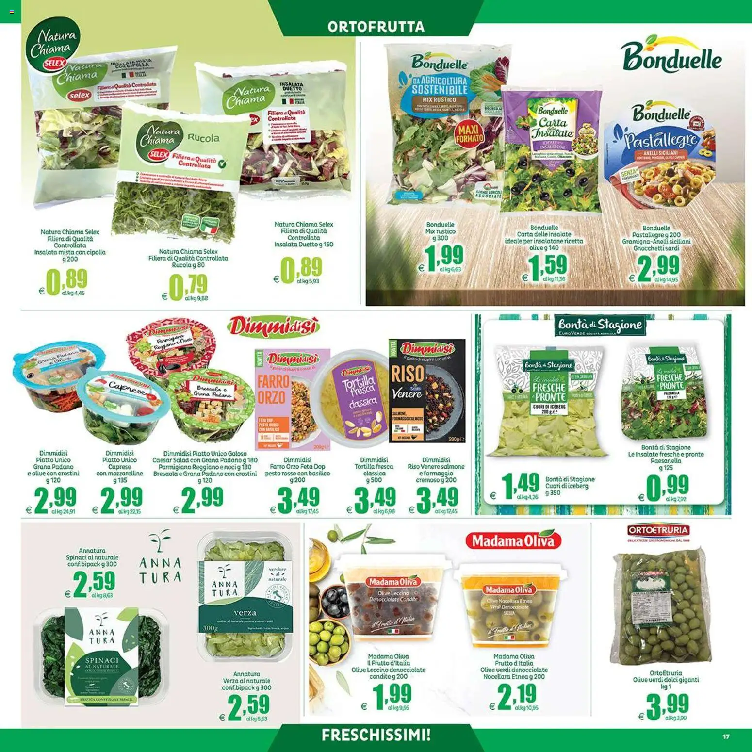 Volantino Elite Supermercati del 31/07/2026 | Pagina: 17 | Prodotti: Bresaola, Formaggio, Basilico, Gnocchetti