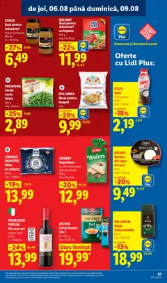 Ofertele Lidl valabile de la 03.08.2026 | Pagină: 65