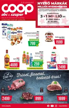 COOP - Abc & szuper / Alföld Pro-Coop Zrt. - amely érvényes a következő dátumtól: 07.05.2026