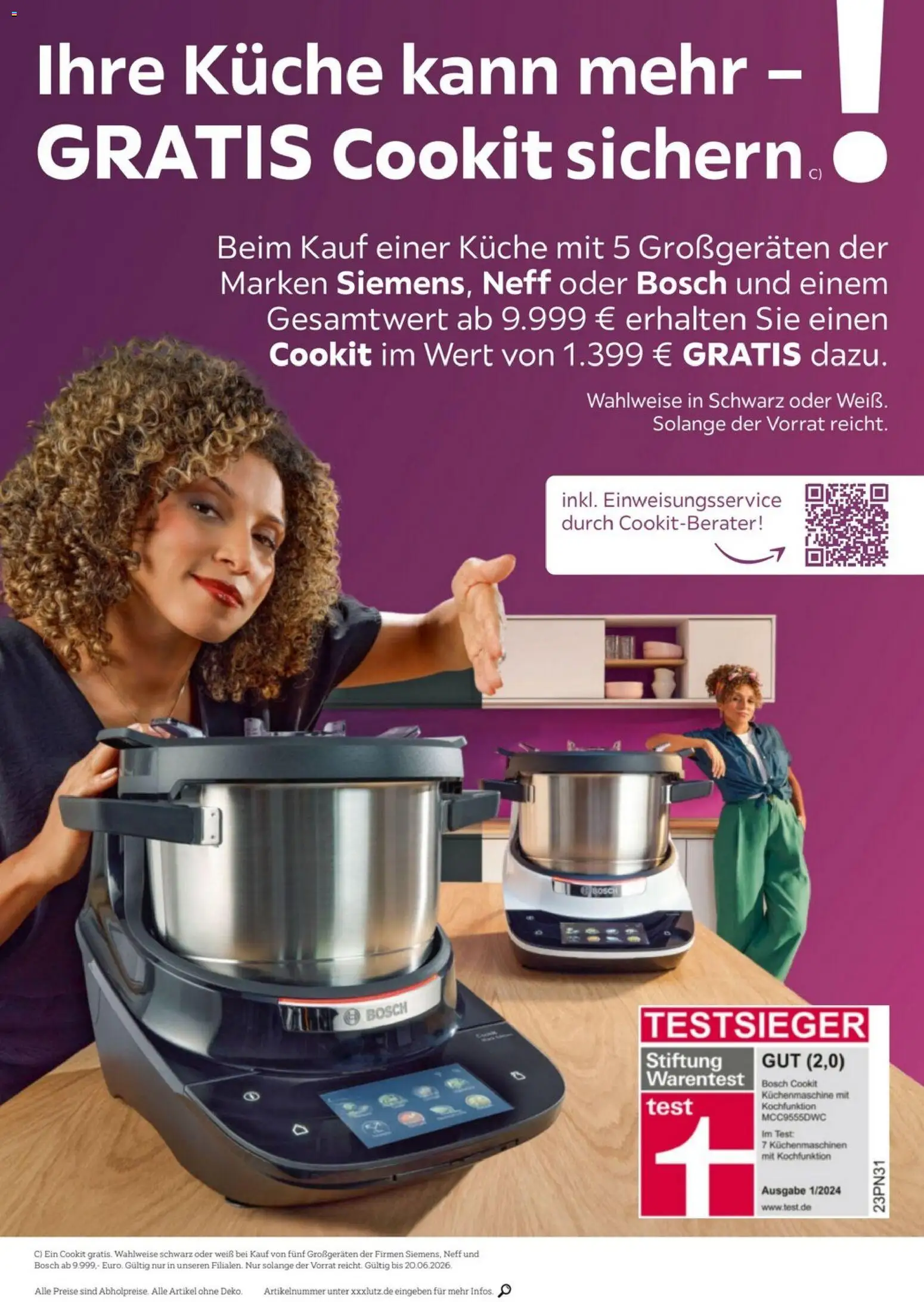 XXXLutz Küchenwelt – gültig ab 06.06.2026 | Seite: 2 | Produkte: Bosch, Neff, Küche