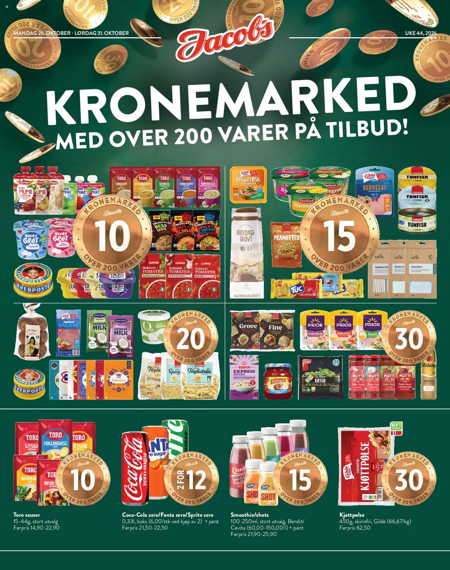 {H1} | Side: 1 | Produkter: Fjordland, Frukt, Sauser, Kjøtt