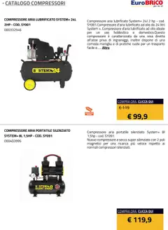Anteprima del volantino Eurobrico Compressori catalogo valido a partire dal 23.07.2025 | Pagina: 24 | Prodotti: Compressore, Olio