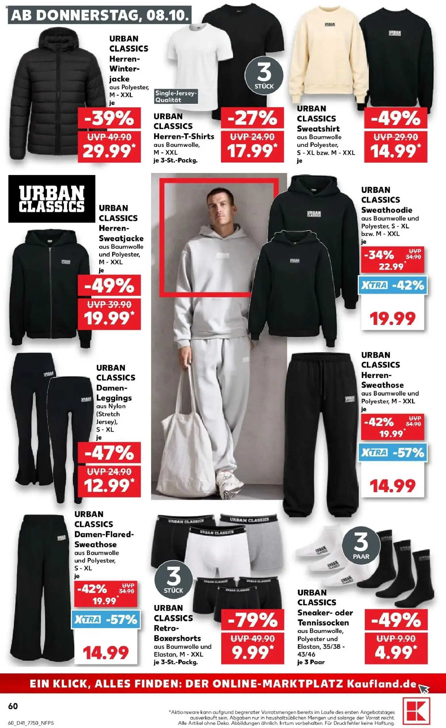 Prospekt Kaufland ab 05.10.2026 » Angebote Online zum Blättern | Seite: 70 | Produkte: Sweatjacke, Sweatshirt, Jacke, Leggings